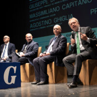 teatro due - GTALK - istituzioni, diritto e responsabilità - agostino ghiglia, giuseppe di giorgio, ruben razzante, massimiliano capitanio