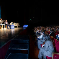 teatro due - GTALK - intervista a gigi buffon - piovani, buffon, rinaldi