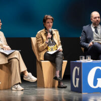 teatro due - GTALK - media e digital player - sx alessandra ravetta maria eleanora lucchin, jacopo ierussi